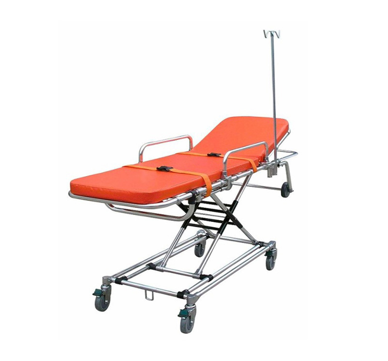 YA-AS04 Foldable Wheeled Ambulance Stretcher YA-AS04可折叠式救护车担架