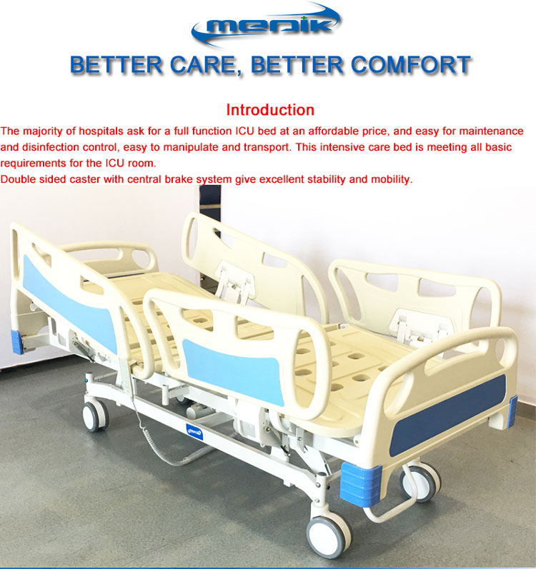 YA-D5-7 five function Hospital electric bed with CPR
