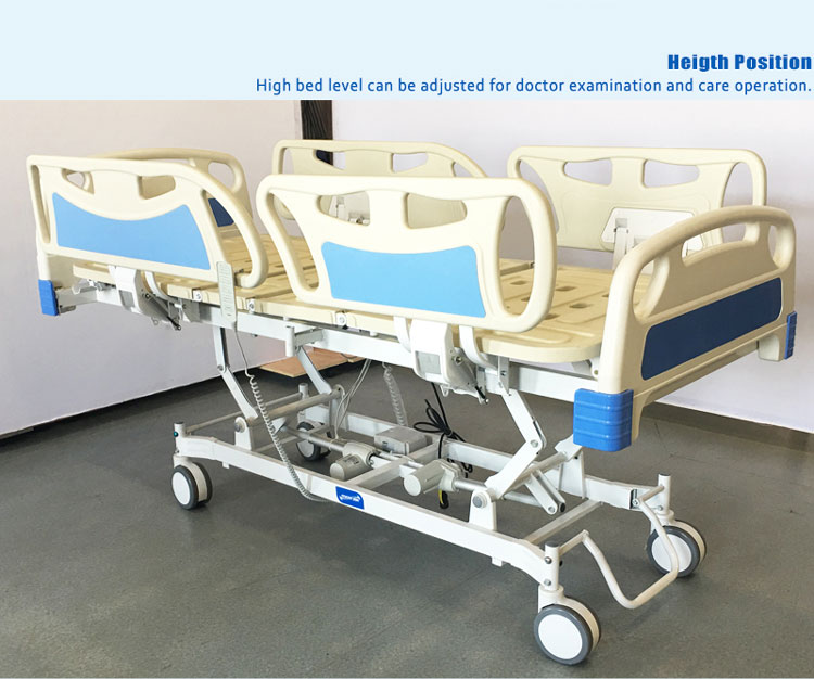 YA-D5-7 five function Hospital electric bed with CPR