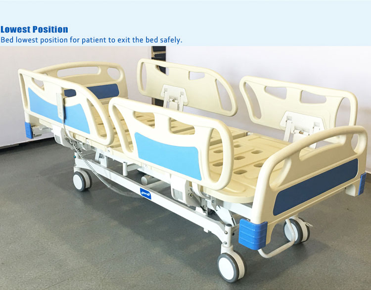 YA-D5-7 five function Hospital electric bed with CPR