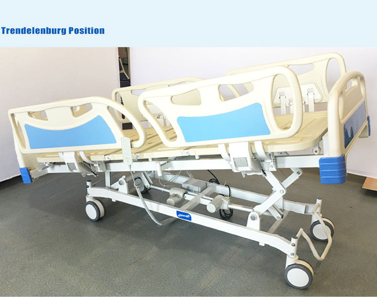 YA-D5-7 five function Hospital electric bed with CPR