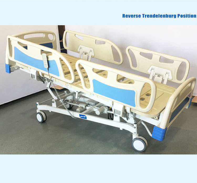 YA-D5-7 five function Hospital electric bed with CPR